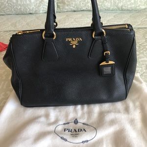 Prada Galleria bag with matching wallet